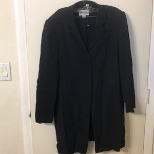 John Mayer navy skirt suit 14